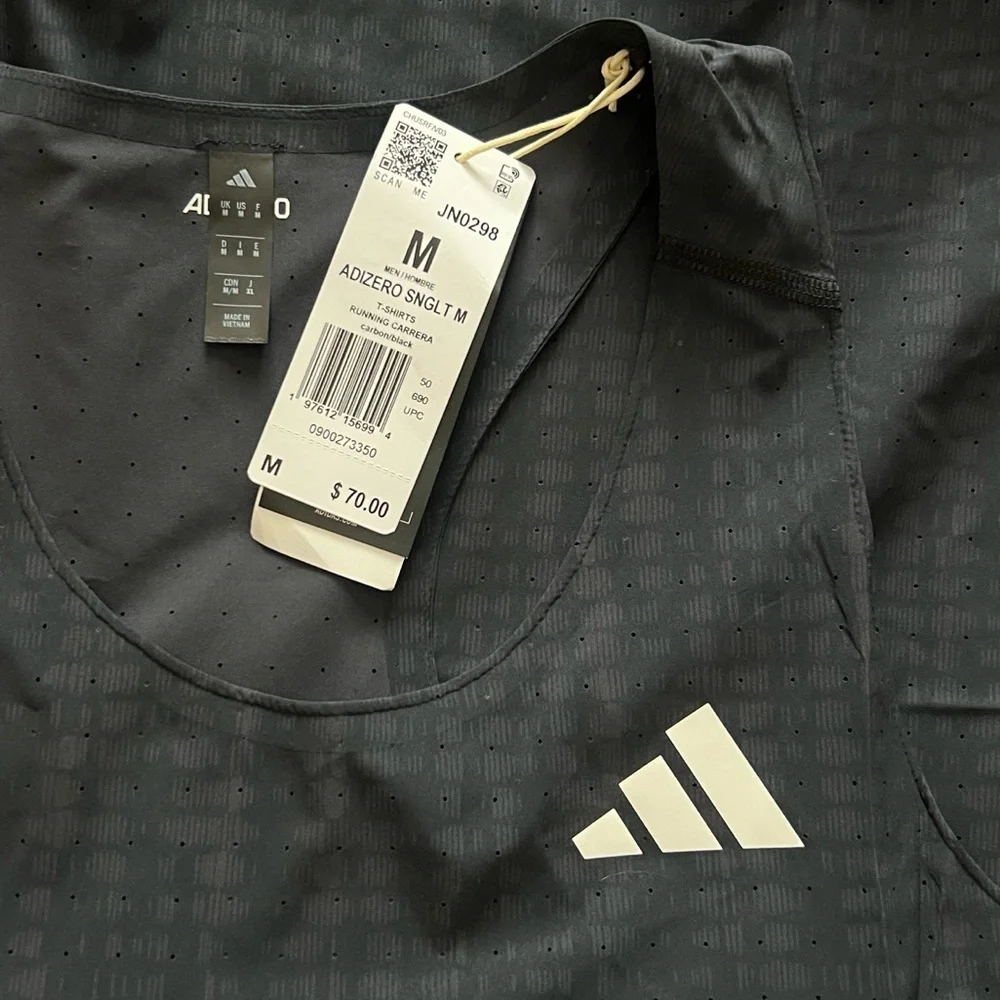 Adidas Adizero Running Singlet Tank NWT
